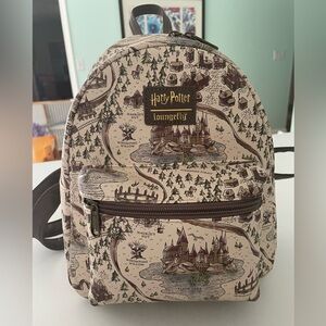 Loungefly Harry Potter Map Backpack